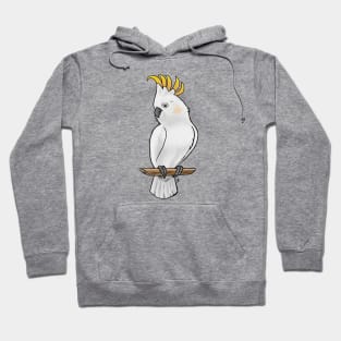 Bird - Citron Cockatoo - Crest Up Hoodie